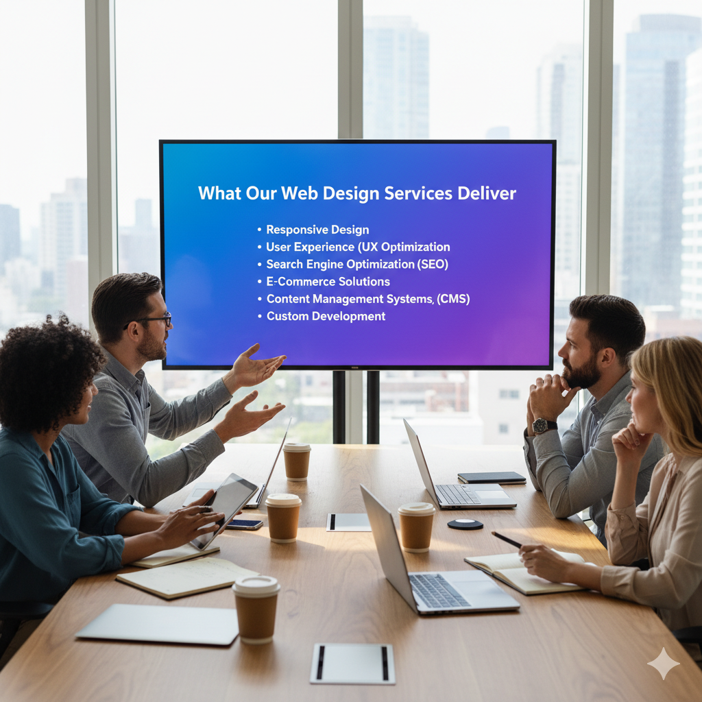 What Our Web Design Services Deliver