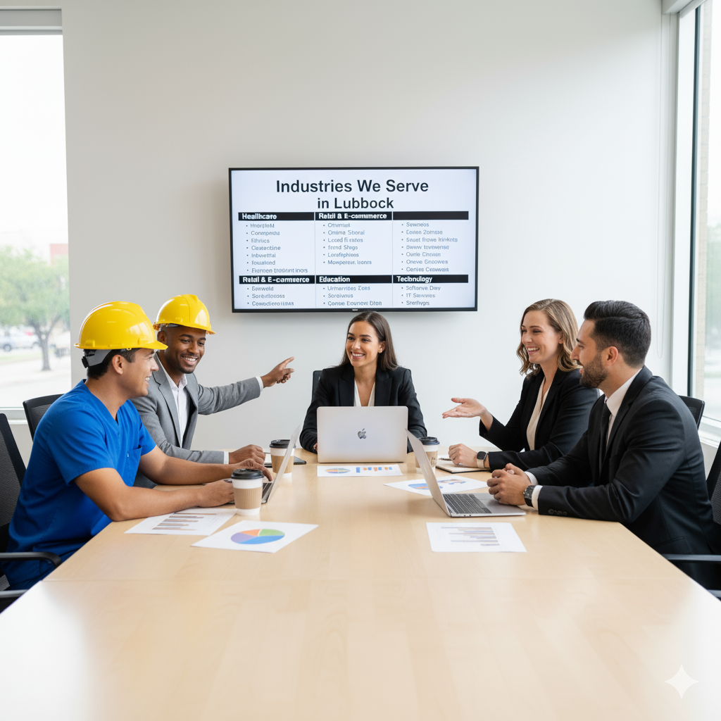 Industries we serve in Lubbock Tx