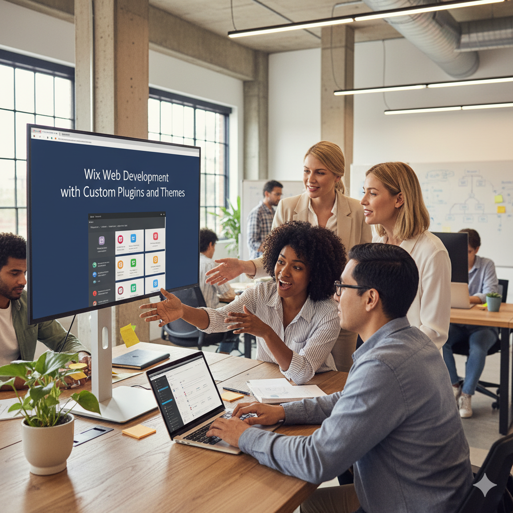 Wix Web Development with Custom Plugins and Themes